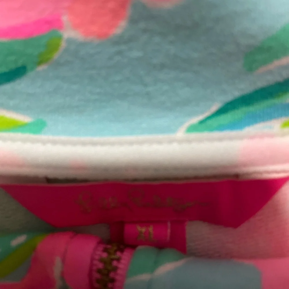 Lilly Pulitzer Quarter Zip Top - Picture 3 of 3